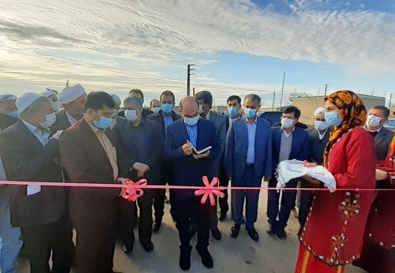 افتتاح فاز دوم طرح هادی روستای کرند گنبدکاووس