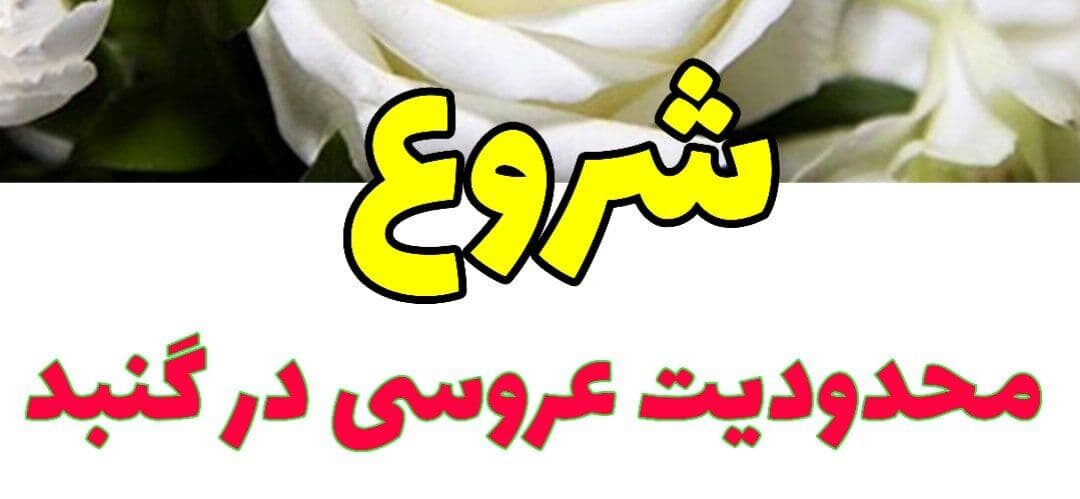 منع برگزاری عروسی با بیش از ۳۰ مهمان در گنبدکاووس