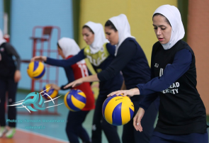 دختر والیبالسیت گلستانی در سومین اردوی تیم ملی والیبال