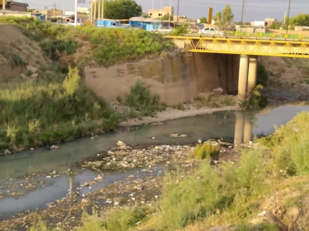 بجای آب، فاضلاب شهری گنبد در گرگانرود جاری است