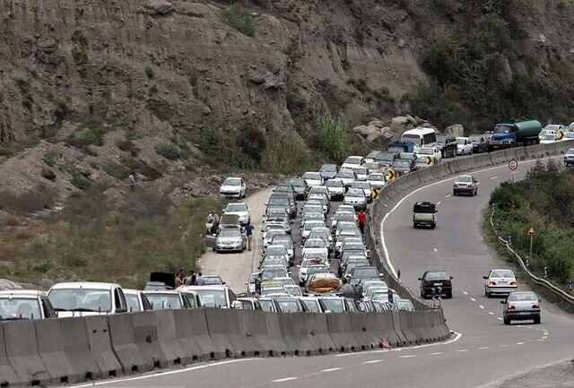 محور هراز بازگشایی شد.