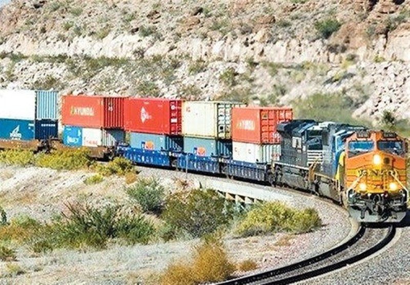 صادرات 120 هزار تن کالا از خطوط ریلی استان گلستان