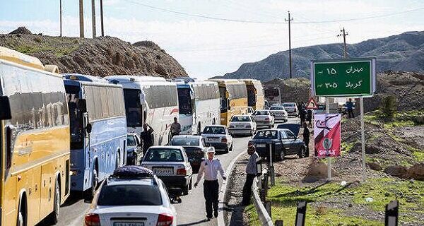 حرکت اتوبوس ها از پایانه های گلستان به مقصد مرز عراق متوقف شد