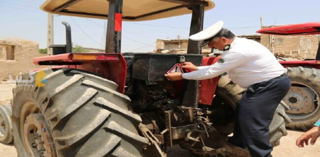 اعمال قانون ۲۰۰ راننده متخلف تراکتور در گلستان