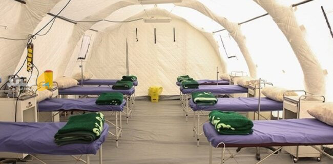 ۳ هزار و ۵۰۰ مرزنشین گنبدکاووس از خدمت پزشکی بیمارستان صحرایی استفاده کردند