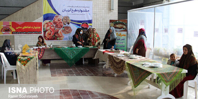 بانوان قوم ترکمن در جشنواره ای با طعم میگو +گزارش تصویری