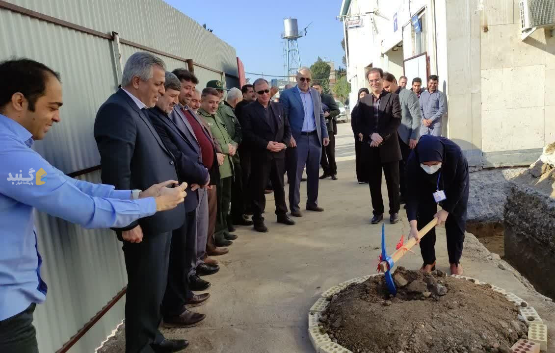 عملیات ساخت سه پروژه عمرانی در بیمارستان شهدای گنبدکاووس آغاز شد