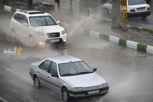 آسمان گلستان در آخر هفته بارانی است
