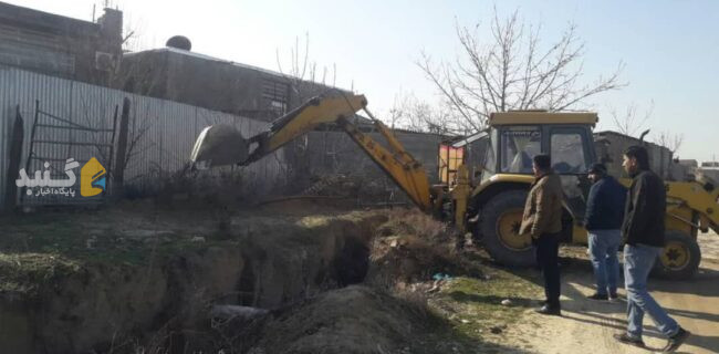 تخریب بناهای غیرمجاز در حریم و بستر  گرگانرود