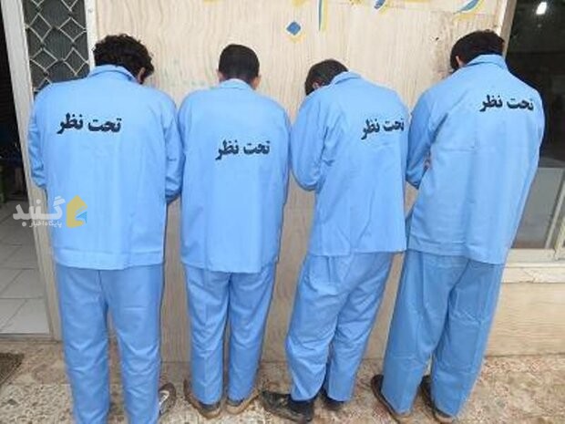 ۴ نفر از عوامل سنگ پرانی به طرف خودروها در گرگان دستگیر شدند