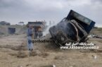سوختن کامیون پس از واژگونی و سوالی از مسئولان آتش نشانی شهرستان گنبدکاووس و شهرداری کرند
