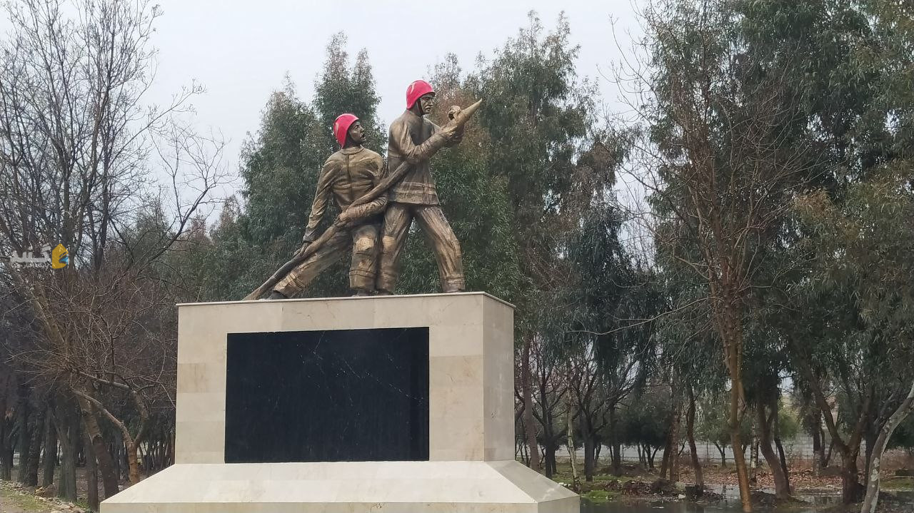 المانی جدید برای خیابان آتش نشان گنبد نصب شد