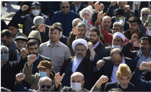 تصاویری از حضور مردم گنبدکاووس در راهپیمایی ۲۲ بهمن