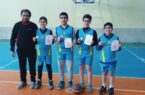 قهرمانی دبستان غیر دولتی نیکان گنبد در مسابقات بسکتبال دانش آموزی
