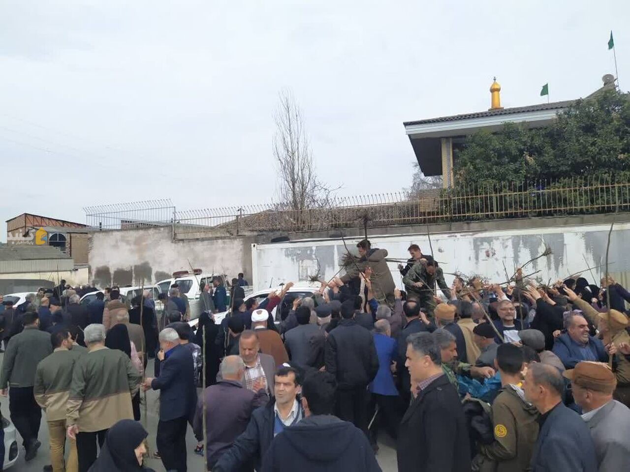 ۵ هزار نهال رایگان بین نمازگزاران جمعه گلستان توزیع شد