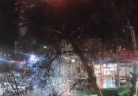 میدان مرکزی شهر گنبدکاووس در شب نیمه شعبان نورافشانی شد +فیلم