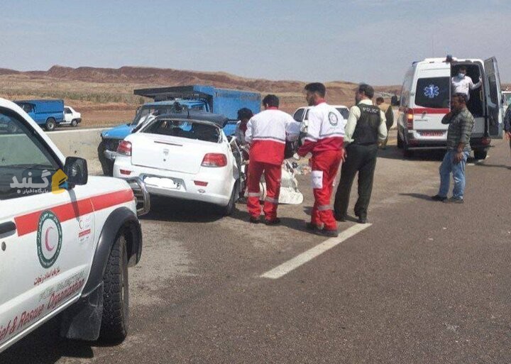 ۲ سانحه رانندگی در گلستان ۸ مصدوم برجا گذاشت