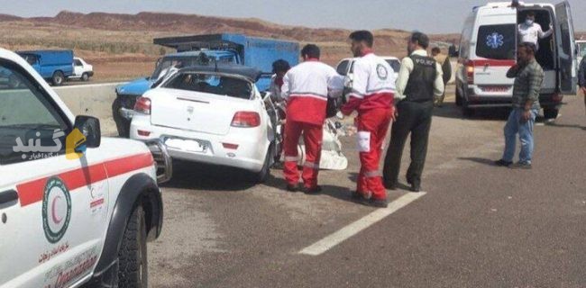 ۲ حادثه رانندگی در گنبدکاووس یک کشته و ۱۰ زخمی برجا گذاشت