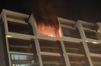 فوری: آتش‌سوزی در یکی از واحدهای آپارتمان های دریاچه مصنوعی گنبدکاووس +فیلم