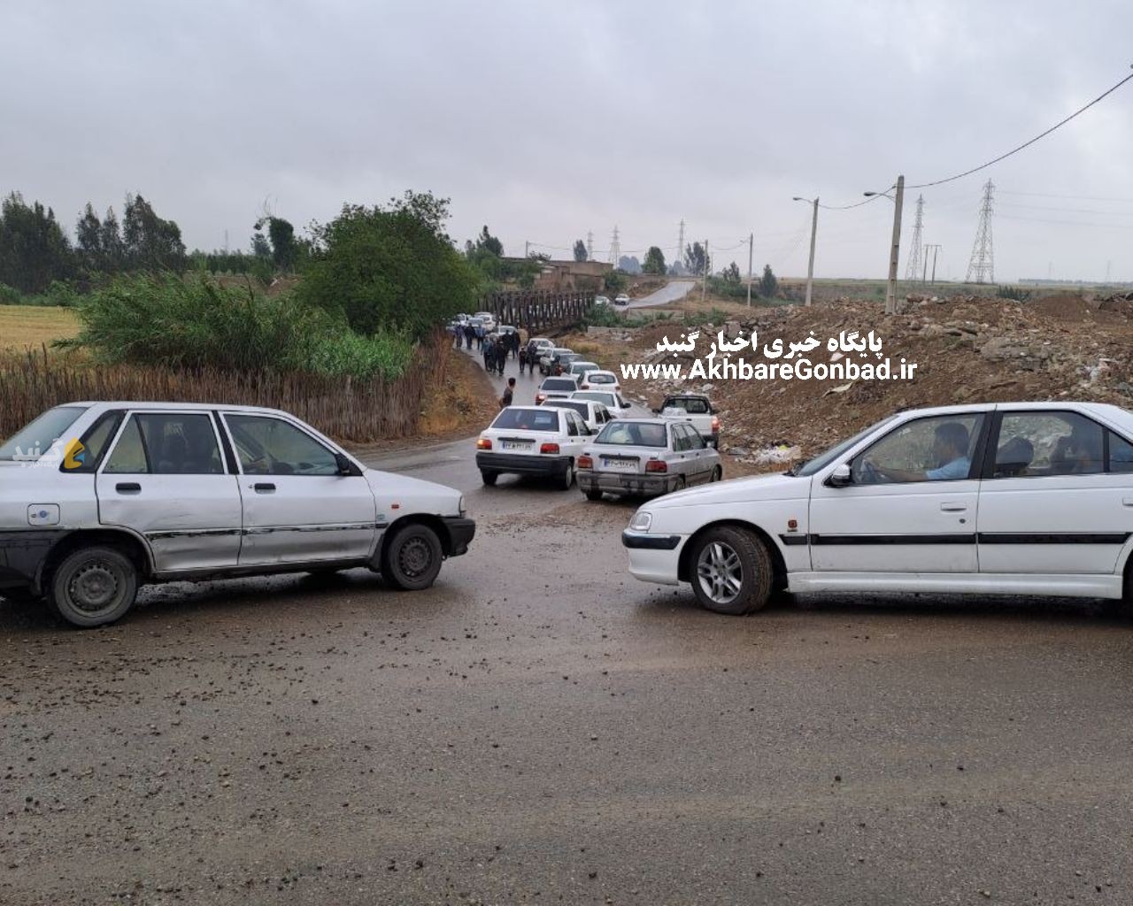 مشکل پل ارتباطی روستای کورکلی – قلندرآباد بالا در گنبدکاووس را اصلاح کنید +فیلم