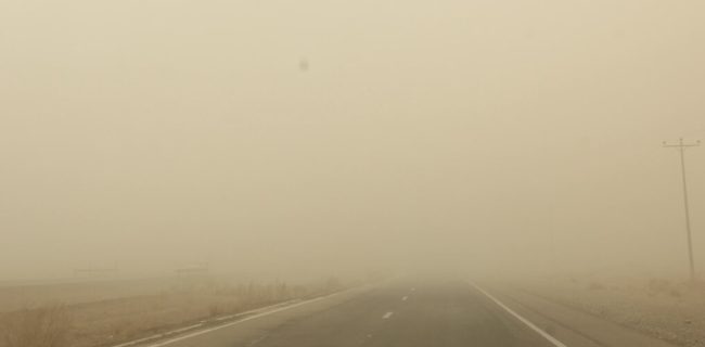 گرد و غبار ترکمنستان آخر هفته به گلستان می‌رسد