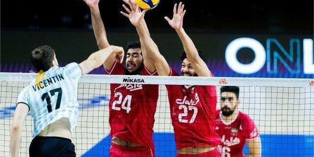 تیم ملی والیبال ایران مغلوب آرژانتین شد