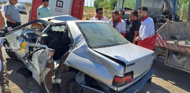 تصادف کامیون و سواری در استان گلستان سه نفر را به کام مرگ فرستاد