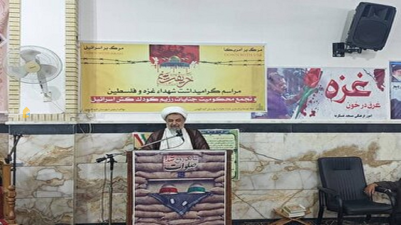 گرامیداشت یاد شهدای غزه و فلسطین در گنبدکاووس
