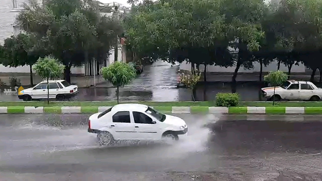 فعالیت سامانه بارشی و احتمال آبگرفتگی معابر در گلستان از فردا