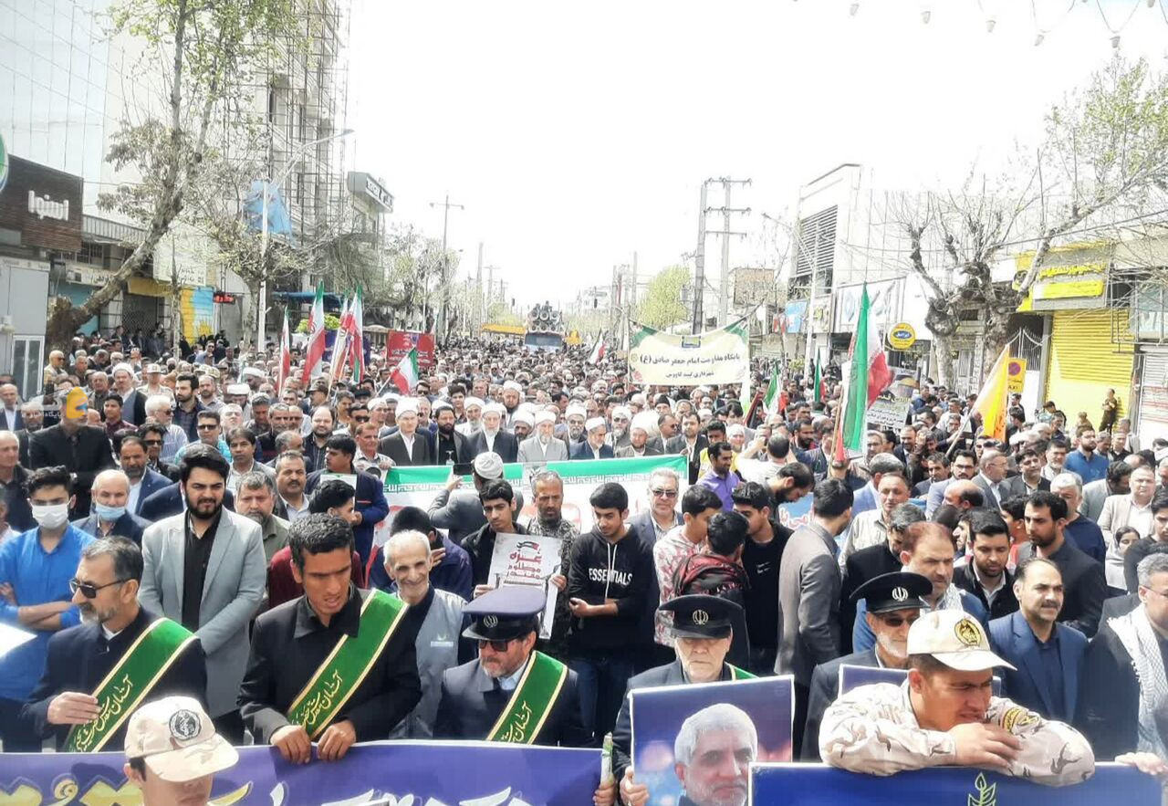طوفان الاحرار نمایش وحدت ملت انقلابی ایران است