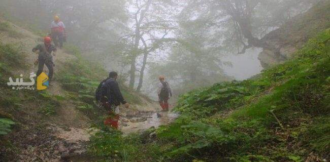 ۱۶ گردشگر تهرانی گم‌شده در مناطق جنگلی مینودشت به محل امن انتقال یافتند