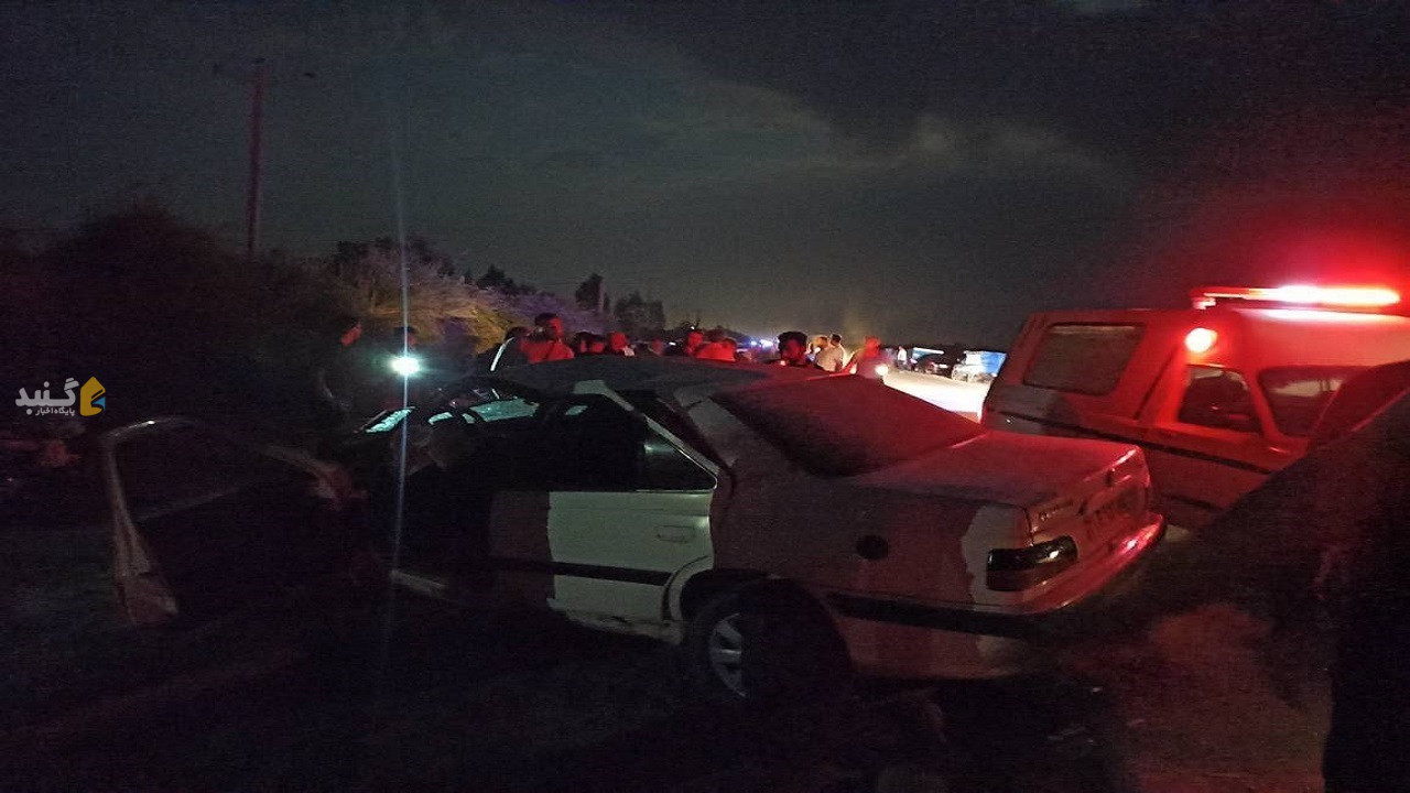 دو تصادف در جاده‌های گنبدکاووس با ۷ حادثه دیده