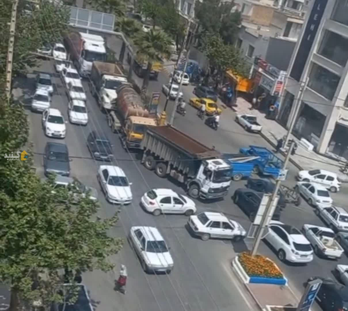 تقاطع امام خمینی شمالی – آرش، خطرناک‌ترین تقاطع شهر گنبدکاووس با تصادفات متعدد + ویدیو