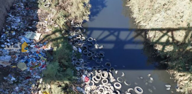 گرگان‌رود دیگر رودخانه نیست؛ فقط فاضلاب شهریِ رهاشده در مسیر خشک پایین دست یک سد تقریبا خشک است