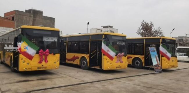 ناوگان حمل و نقل عمومی شهر گنبدکاووس نونوار شد